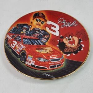Vintage 2000 NASCAR Dale Earnhardt 33 Plate 6.5 Inch Ltd Edition Numbered